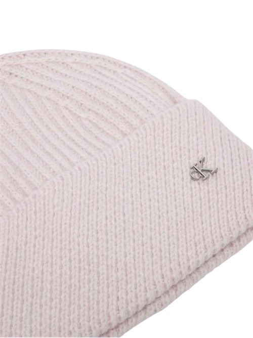 Berretto a costine con lurex Calvin Klein | LV04F8118GVC9